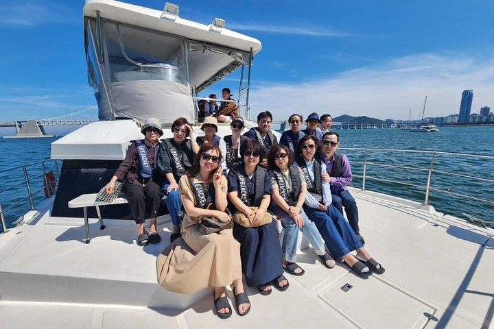 Busan Yacht Tour - Gwangan Bridge & Marine City Cruise