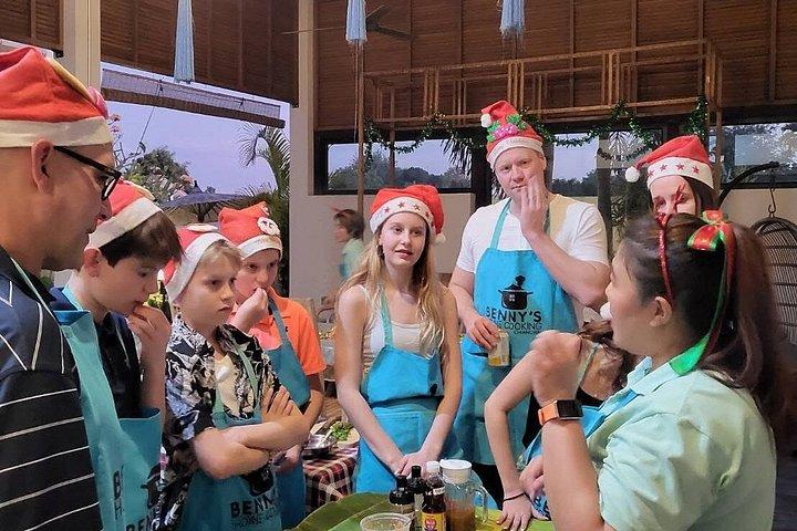 チェンマイのヴィラでベニーシェフによる料理教室