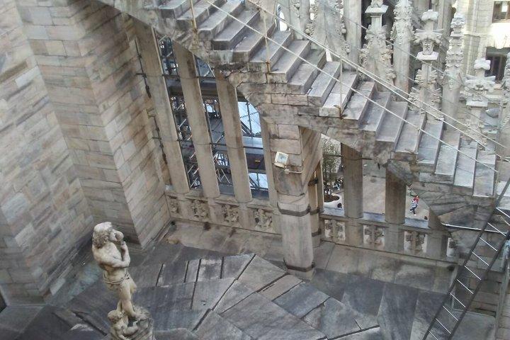 From Como: Milan Day Trip, Duomo + Terraces & City Tour