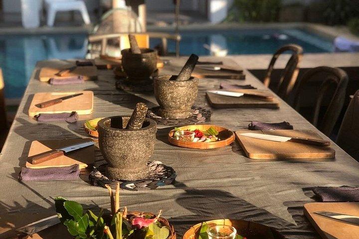 チェンマイのヴィラでベニーシェフによる料理教室