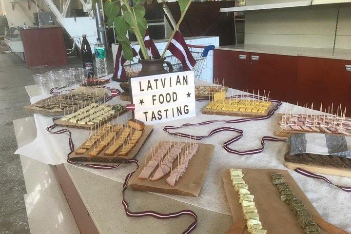 Private Organic Local Food Tasting Near Riga Central Market
