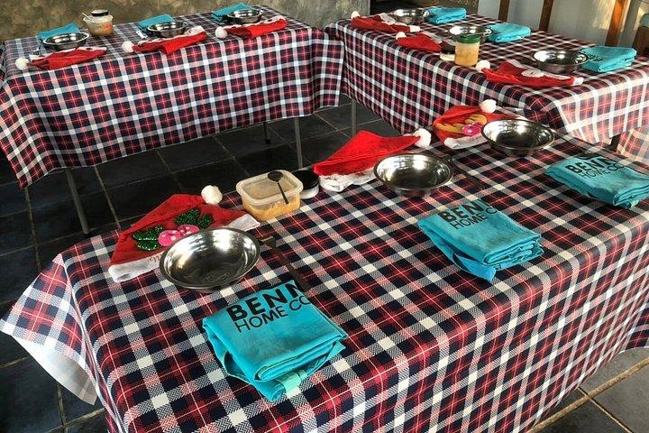 チェンマイのヴィラでベニーシェフによる料理教室