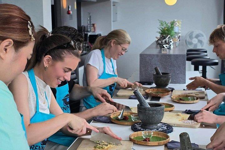 チェンマイのヴィラでベニーシェフによる料理教室