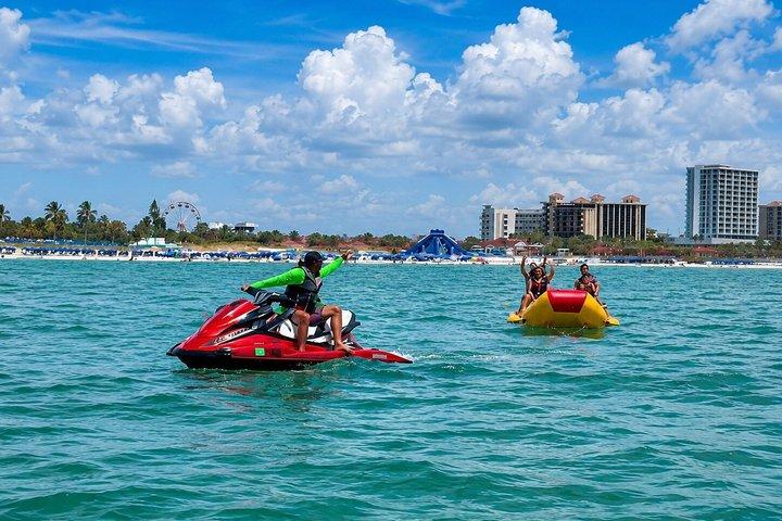 Banana Boat Fun Ride at Shephard's Beach Resort Clearwater Beach
