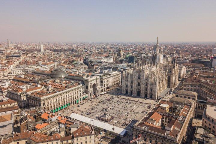 From Como: Milan Day Trip, Duomo + Terraces & City Tour