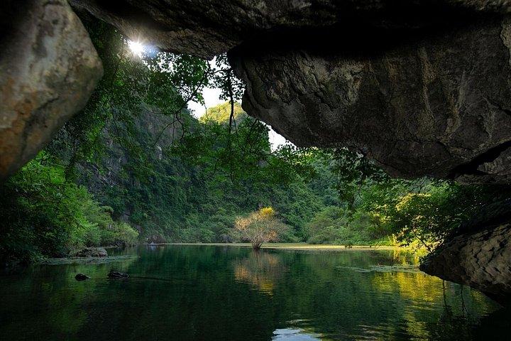 ハノイから：プライベートカスタマイズされたニンビン日帰り旅行とダックリーダー