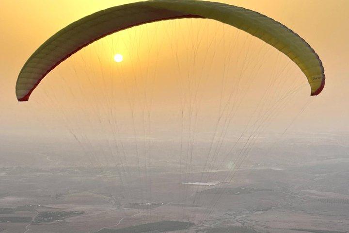 Paragliding in Agafay Desert