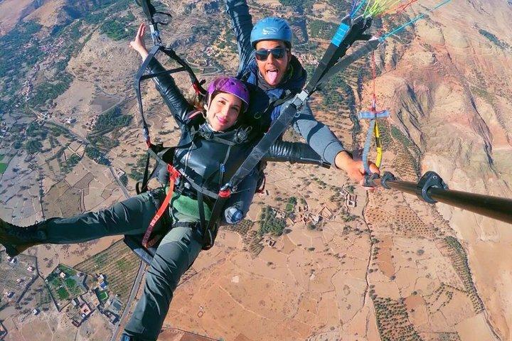 Paragliding in Agafay Desert