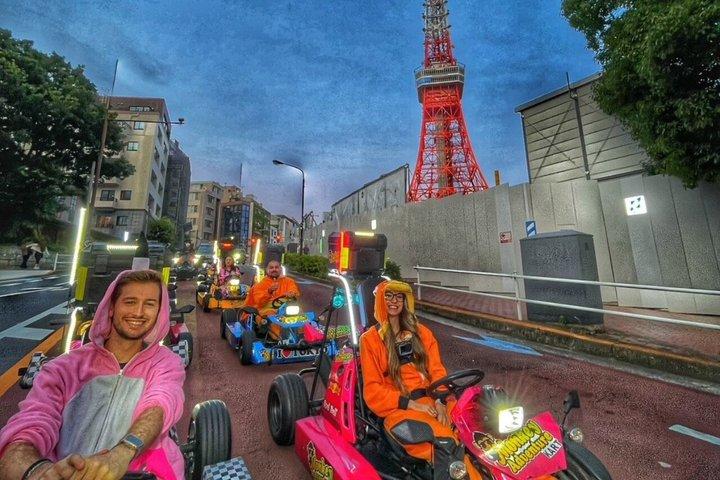 ガイド付き東京ゴーカートツアー：東京タワーから渋谷交差点