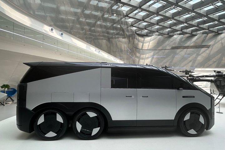 Tour de l'industrie des moteurs XPENG et des véhicules électriques à Canton