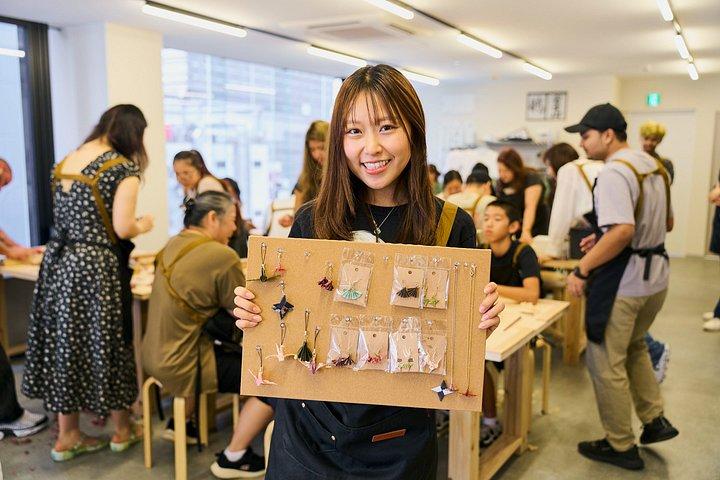 東京：新宿で手作り折り紙ジュエリーを作ろう