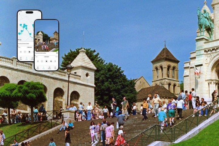 Montmartre Zelfstandige Tour van Schandaal en Kunst