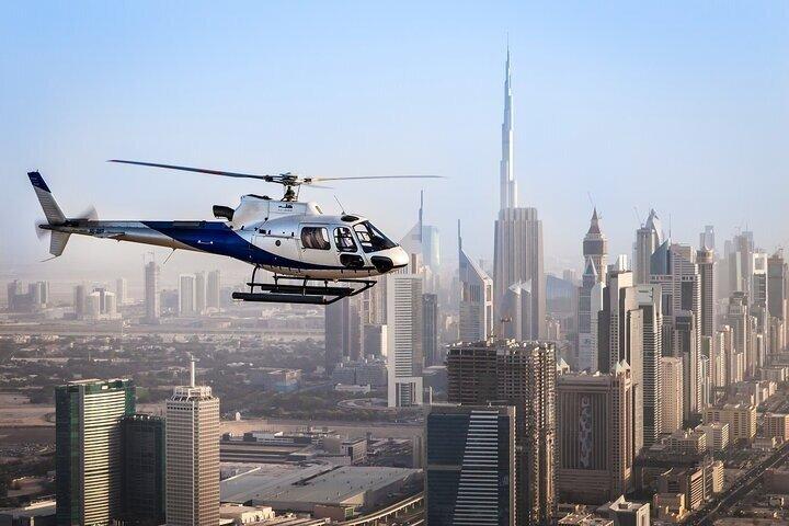 Helikoptertour door Dubai met optionele privé-hoteltransfers