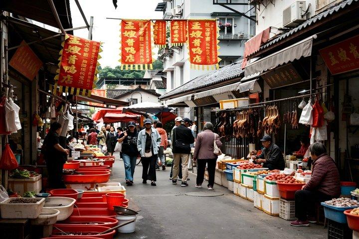 杭州ダマラン旧市街フードウォーク郷土料理