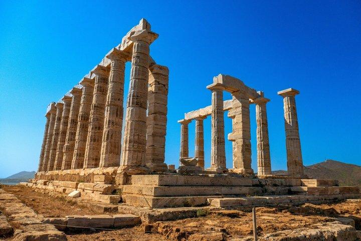 Athens Riviera og Sounio lille gruppe fuld dagstur