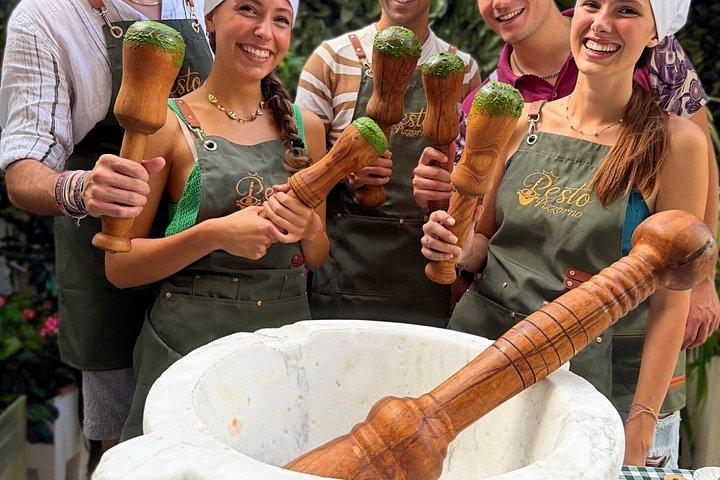世界チャンピオンによる地元メニューのペスト作り教室