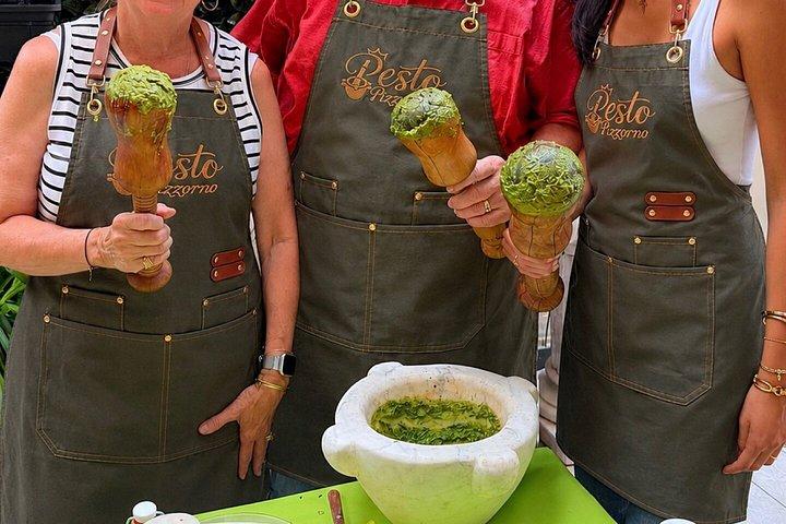 世界チャンピオンによる地元メニューのペスト作り教室