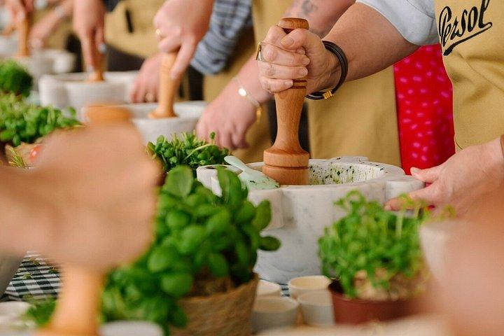 世界チャンピオンによる地元メニューのペスト作り教室