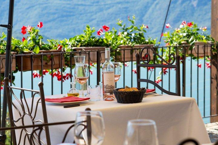 Domaso: Weinprobe im Weingut am Comer See