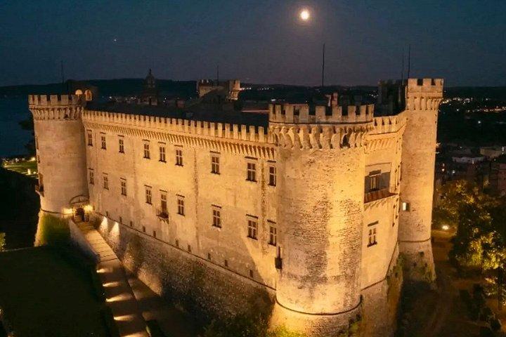 ブラッチャーノ湖＆中世の村プライベート日帰り旅行（ローマ発）