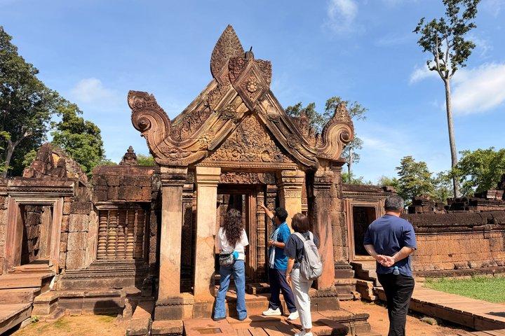 Banteay Srei Tour med Kulen Mountain och picknick Lunch