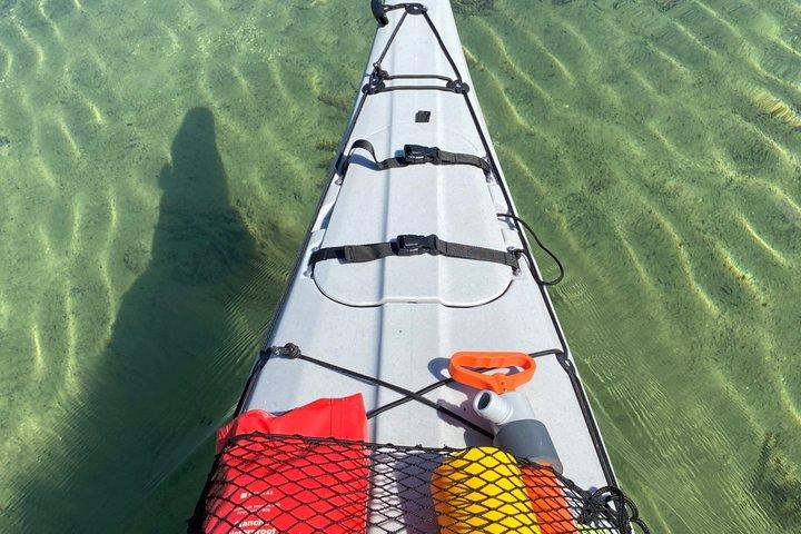 Tour guidato in kayak per piccoli gruppi sul lago di Bohinj