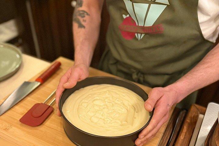 アテネの屋上庭園で料理教室＆食事