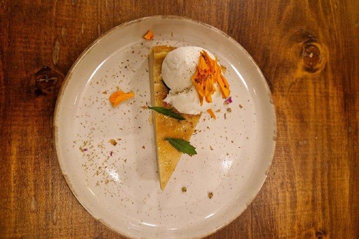 アテネの屋上庭園で料理教室＆食事