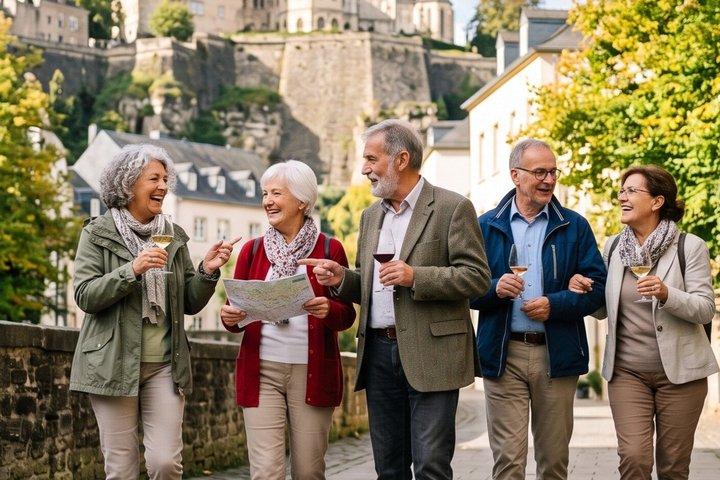 Privat Luxembourg Heritage Walk med vinsmagning