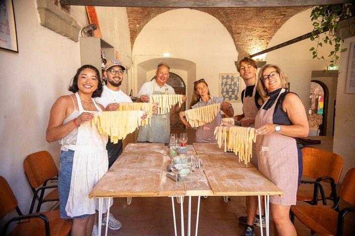 Autentiska handgjorda pasta klass i Livorno på La Fortezza Nuova