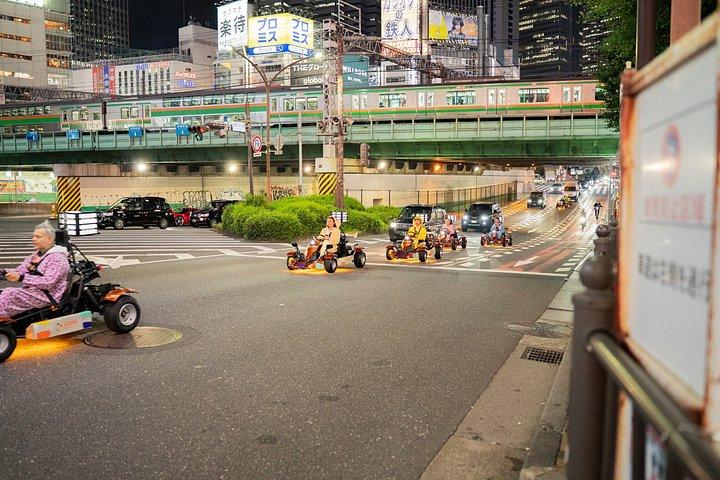 渋谷、新宿を通る東京ゴーカート（要国内避難民）