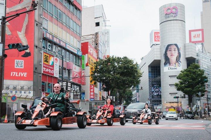 Tokio Go-Kart a través de Shibuya y Shinjuku (IDP requerido)