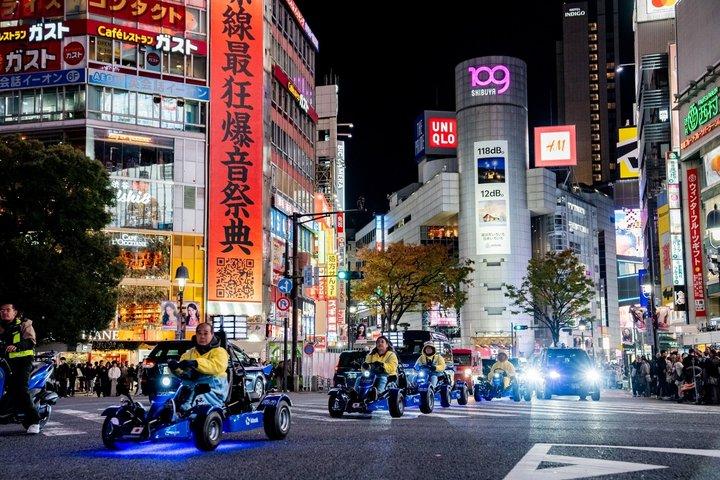 Tokyo Go-Kart Experience Shibuya och Tokyo Tower (IDP krävs)