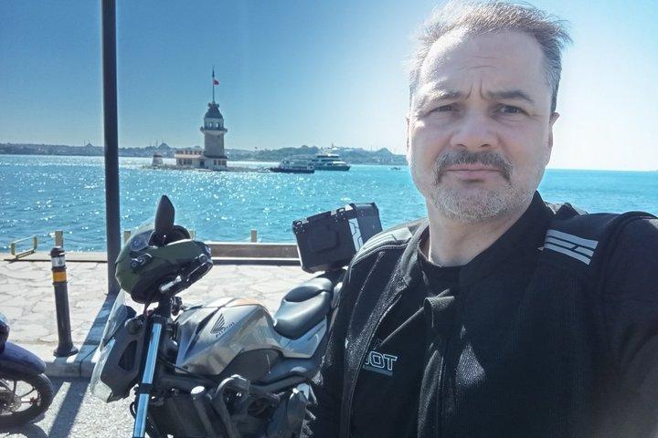 Bosphorus Asian Side Motorcycle Tour Maiden Tower Kanlıca