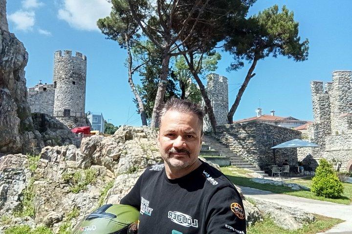 Bosphorus Asian Side Motorcycle Tour Maiden Tower Kanlıca