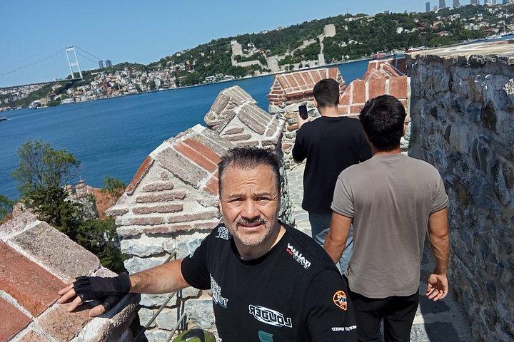 Bosphorus Asian Side Motorcycle Tour Maiden Tower Kanlıca