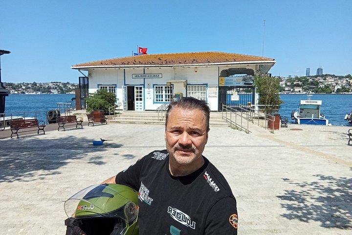 Bosphorus Asian Side Motorcycle Tour Maiden Tower Kanlıca