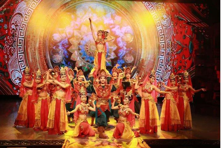 Xian Tang Dynasty Show Banquete opcional ou banquete real
