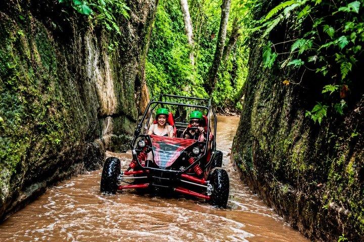 Bali : Ubud Buggy Adventure Dragon Cave, cascade, rizière, boue