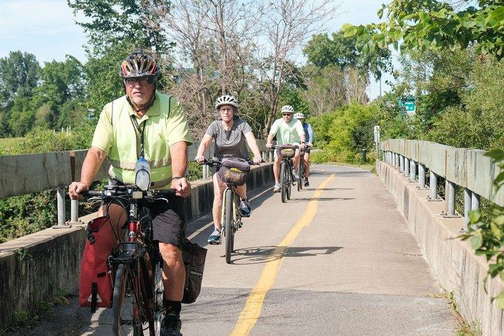 Magnífico tour en bicicleta eléctrica por Montmorency Falls