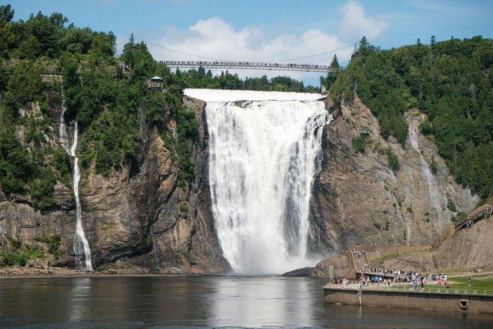 Magnífico tour en bicicleta eléctrica por Montmorency Falls