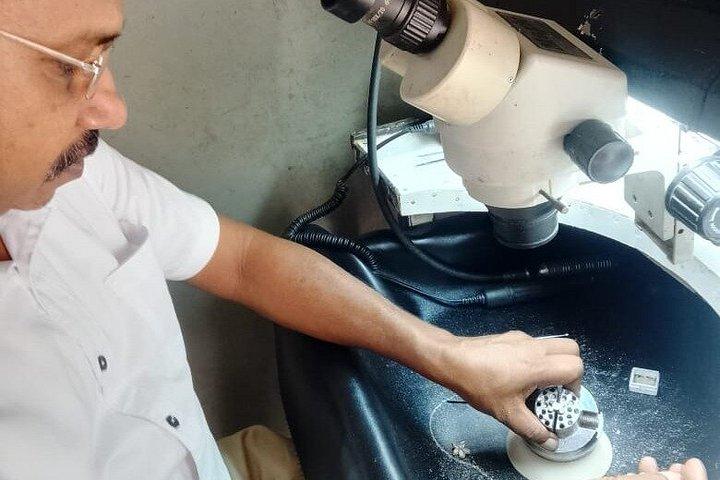 Kandy: Traditional gem & Jewelry making workshop with pickup