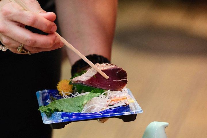 金沢の味覚（近江町市場とひがし茶屋での試食）
