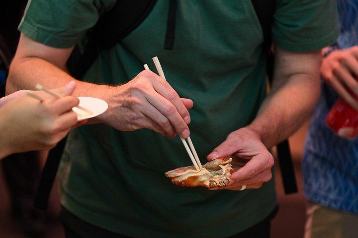 金沢の味覚（近江町市場とひがし茶屋での試食）