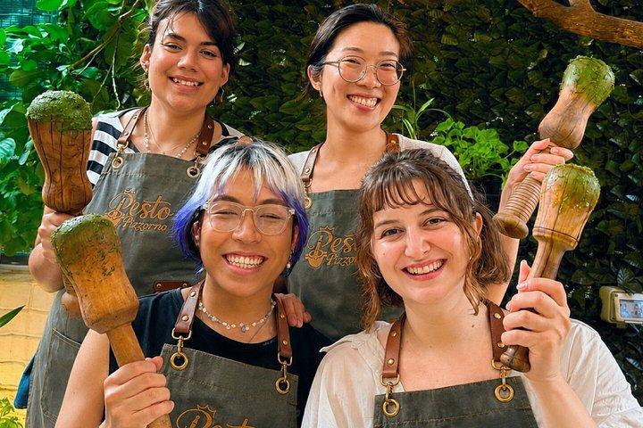 世界チャンピオンによる地元メニューのペスト作り教室