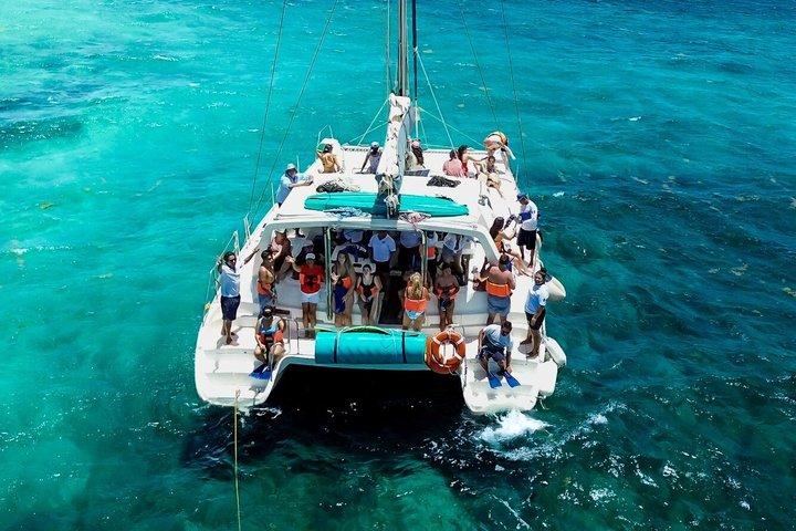 Catamaran naar Isla Mujeres met Open Bar