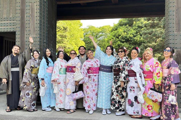 Økonomisk Tokyo tur, tog, kimono oplevelse og top seværdigheder