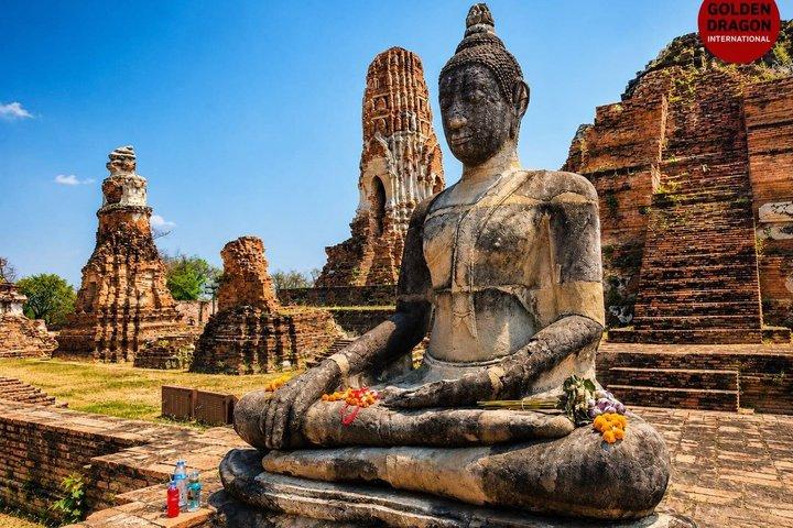 Ayutthaya Privat guidet dagstur, 4 gamle templer