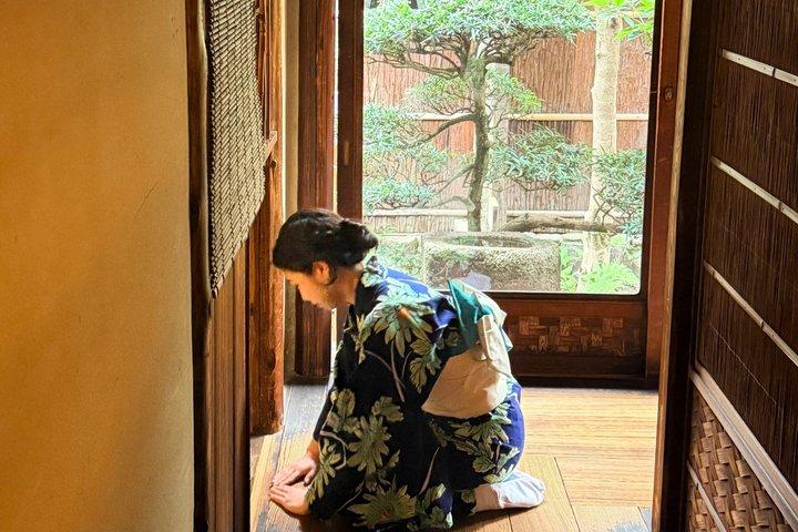 Kyoto: Cerimônia de chá em uma sala de chá tradicional