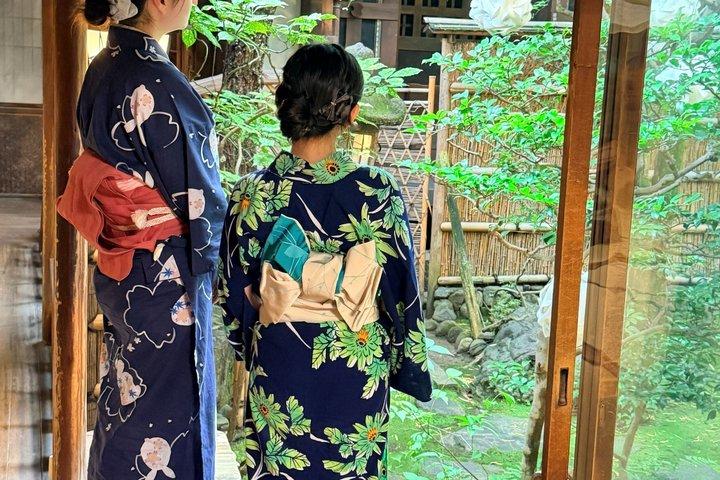 Kyoto : Prezzo speciale - Cerimonia del tè e kimono a Machiya
